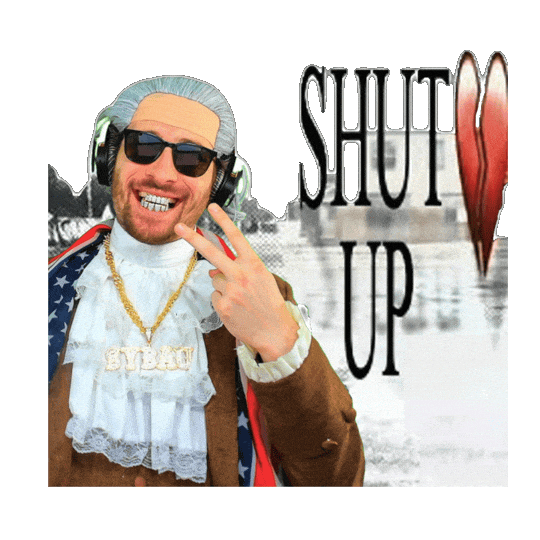 Silence Shut Up Sticker