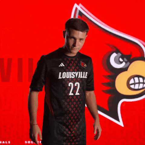 Mens Soccer GIF by Louisville Cardinals