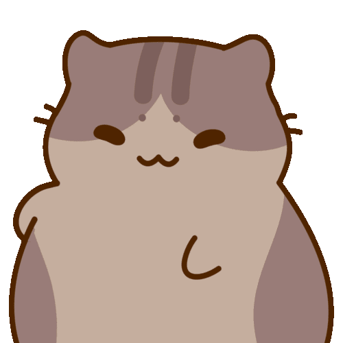 Neko Funny Cat Sticker by Bichi Mao