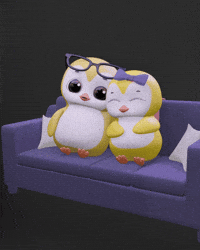 Night Kiss GIF by Pengu