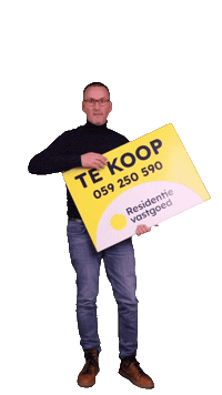 Link Verkocht Sticker by Residentie Vastgoed