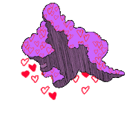 Raining In Love Sticker