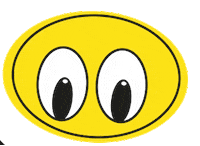 YAGYA fashion eyes yellow horse Sticker