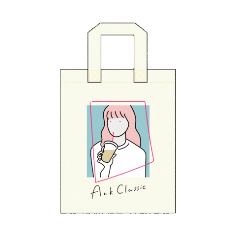 カフェ Take Out Sticker by Nippachi Factory