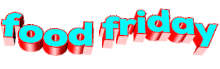 Its Friday Food Sticker by AnimatedText