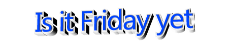 Excited Its Friday Sticker by AnimatedText