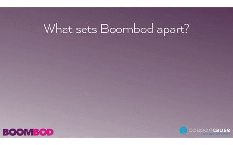 faq boombod GIF by Coupon Cause