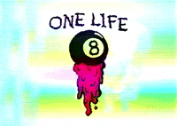 markvomit glitch fortune 8ball onelife GIF