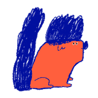 Dog Hair Sticker