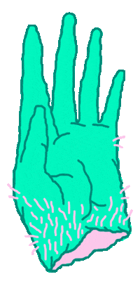 Los Angeles Hand Sticker