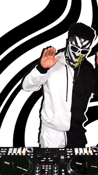 Dj Dancing GIF by Andre Arkade
