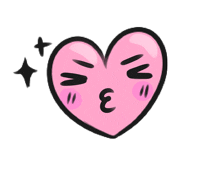 Heart Love Sticker by pnkemoji
