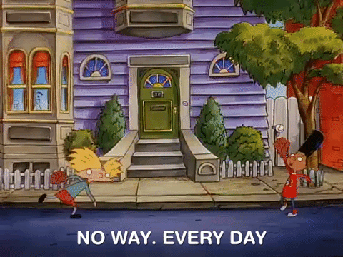 hey arnold nick splat GIF