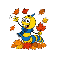Fall Autumn Sticker by Hintertuxerhof