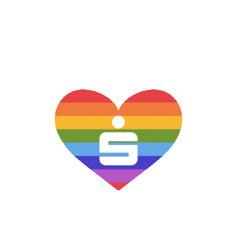 Rainbow Love Sticker by Sparkasse