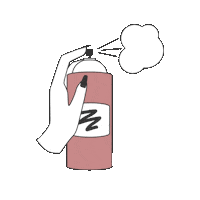 Art Spray Sticker by Quimbyfranovich