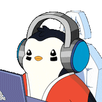 No Way Wow Sticker by Pudgy Penguins