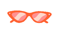 steph_angelis summer sunglasses stephanie deangelis stephangelis Sticker