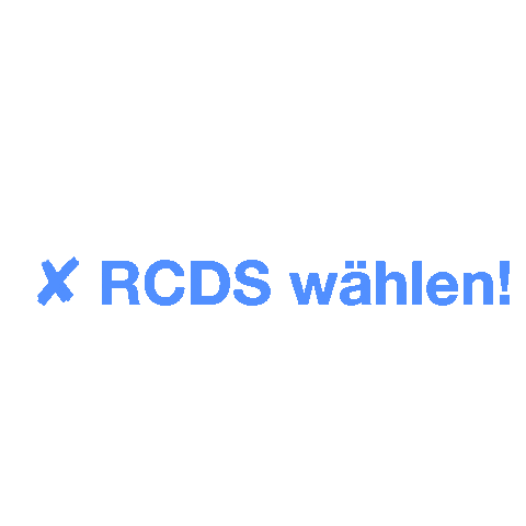 Fsuwahlen Sticker by RCDS Jena