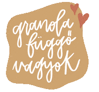 Grandia granola egeszseg finom reggeli Sticker