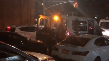 Heavy Police Presence Around Washington Square Park Amid New Curfew