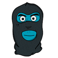 Puerto Rico Mask Sticker by Sixne