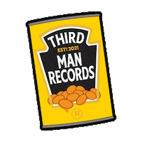 thirdmanrecords tmr third man records third man third man records london Sticker