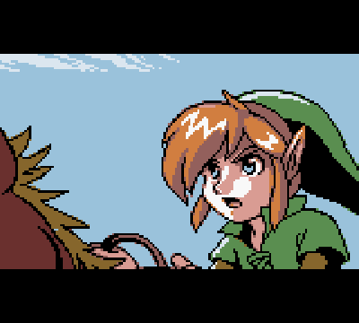 Legend Of Zelda Glitch Art GIF by LetsGlitchIt