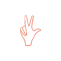 Hand Finger Sticker