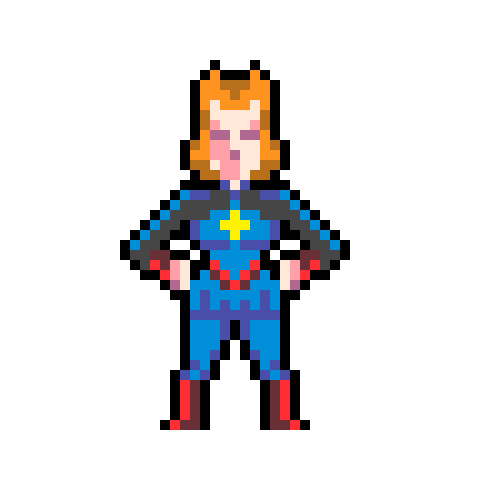 dbonani pixel pixelart queen super Sticker