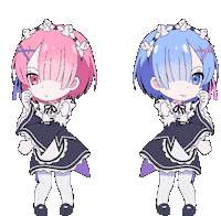 Re Zero Dancing Sticker