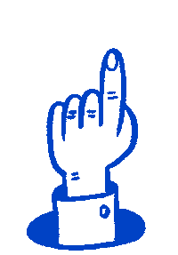 Finger Reklamebyrå Sticker by WAL