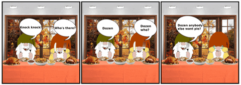 Dinner Thanksgiving GIF