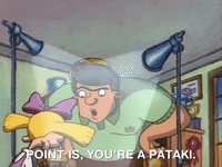 hey arnold nicksplat GIF