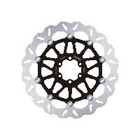Wave Skull Sticker by Galfer Brakes