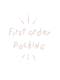 Order Packing Sticker