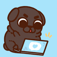 Working Locked In GIF by Puglie Pug