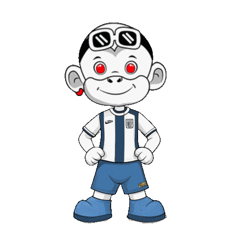 Alianza Lima Happy Monkey Sticker by Zhot