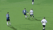 officialdafc football trick nutmeg dunfermline GIF