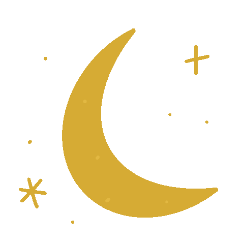 Good Night Rainbow Sticker