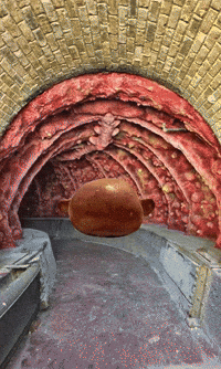 Collage Walking Bread GIF by Alex Boya