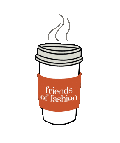friendsoffashion coffee teacup fof friendsoffashion Sticker