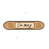 beeglee sad ok okay im ok Sticker