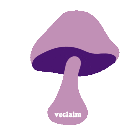 Mushroom Sticker by VECLAIM