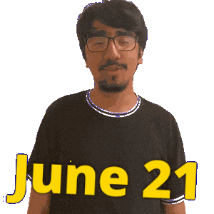 June 21 Sticker