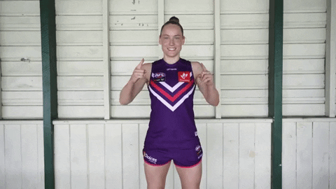 Goal Cain GIF by Fremantle Dockers