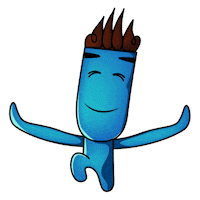 Happy Yahoo Sticker
