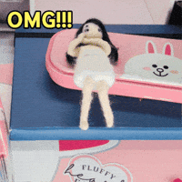 Excited Stop Motion GIF