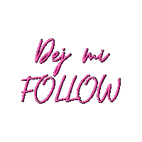 Follow Sleduj Sticker by VeronikaWorks