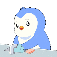Water Penguin Sticker by Pudgy Penguins